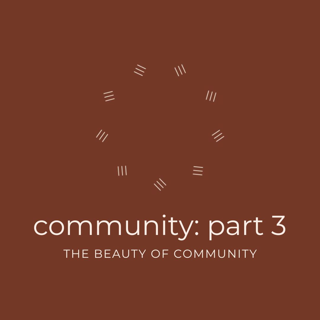 Community | Part 3 | The Beauty of Community